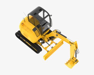 Excavator Earth Moving Machine Digger